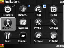 Nokia E63 Theme Screenshot